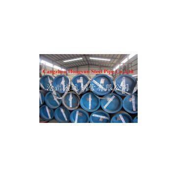 Carbon Steel Pipe Type of Pipe Finish: Black Paint on Pipe, Beveled or Plain End With Plastic Cap photo-3