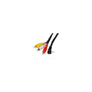 Stereo Audio Cable - 3.5mm Male to 3RCA