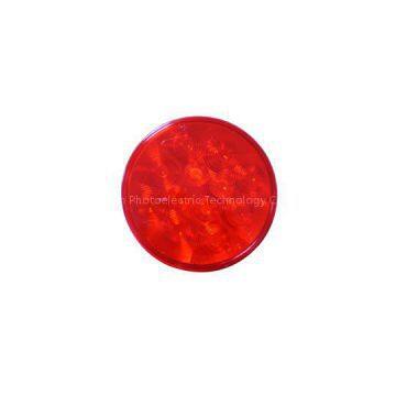 4 Inch Round Piranha LED 10 Or 24 Diodes Truck Trailer Brake Lights