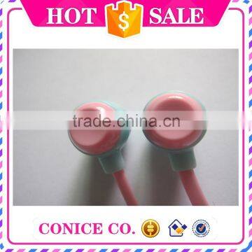 2015 New Arrival Earphone in Ear Phone of Popular Pink Color for Cell Phone Girls Ear Phone photo-4