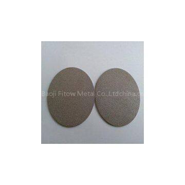 Titanium Sintering microporous filter plate on sale