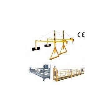 Yellow High Working Suspended Platform Cradle Scaffold Systems for Building Cleaning