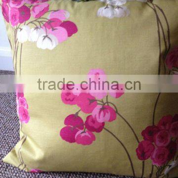 Beautiful Modern Fabric Cerise & Lime Cushion Covers