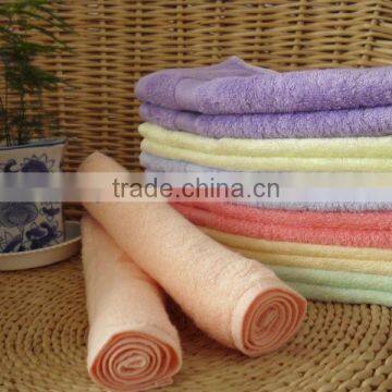 baby bamboo fiber towel weave towel (MME-1115)