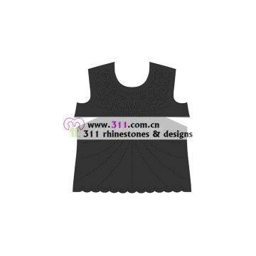 311-allover-hot-fix Heat Transfer Rhinestone Motif Design 4