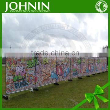 high quality cheap Custom sublimation printing 1.5m width 110g/m2 outdoor advertising sport Mesh fence banner