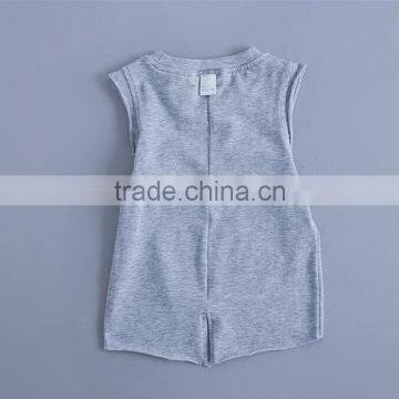 Custom Casual Little Boys Printed Vest Clothing Baby Boys Vest Sleeveless O Neck Tank Top Shirts photo-6