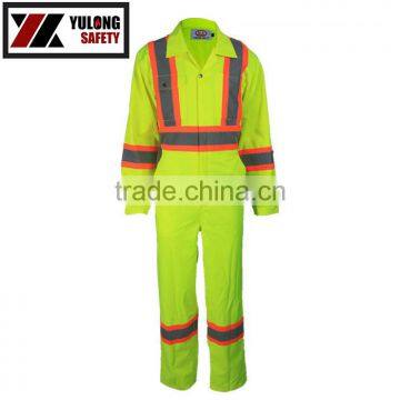 EN20471 High Visibility Fluorescent Safety Clothing Used In Roadway