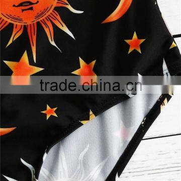 Crossing Straps Beachwear Brazilian One Piece Bikini Swimwear photo-4