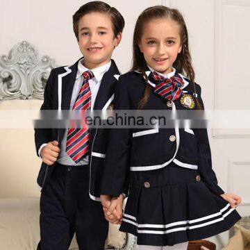 OEM Classic school uniforms for children, students, boys, girls school age big size cotton 100%, T/C