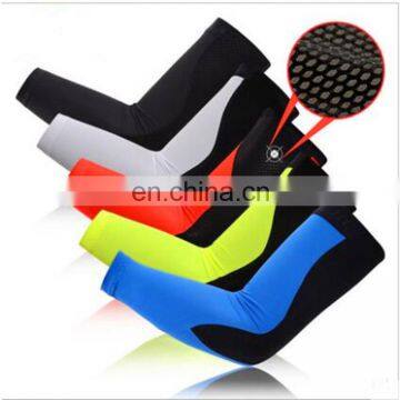 wholesale custom sublimation arm sleeves dry fit bicycle arm sleeve Cycling cuff