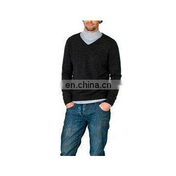 wholesale v-neck mens elegant 100% cashmere