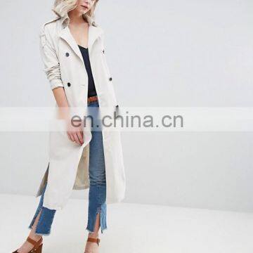 New women fashion long jacket with pocket and hat ladies winter pictures dust coats