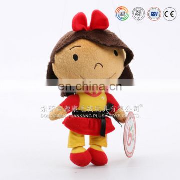 China manufacturer ICTI audit factory customized plush fairy doll stuffed cloth rag doll