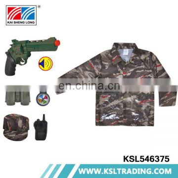 Hot selling military police child costume import from china