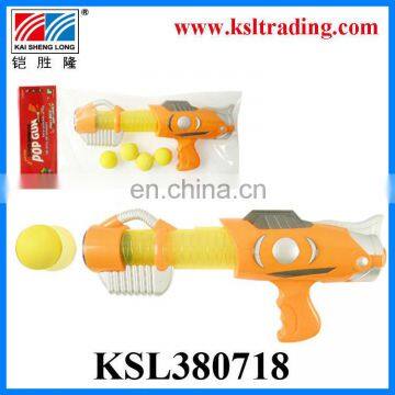 Pop gun soft bullets gun toy gun foam ball