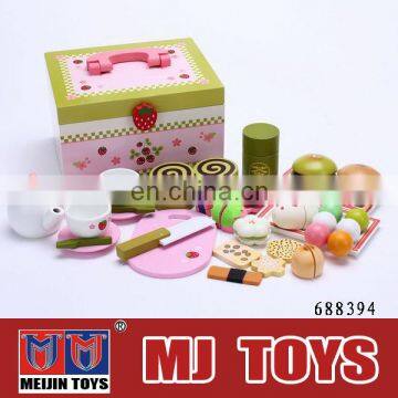 Classic wooden educational toy kids kitchen set Princess Seris