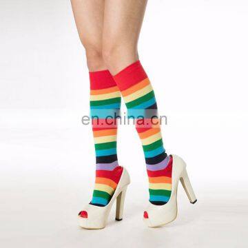 2016Fashion ladies sexy rainbow stockings