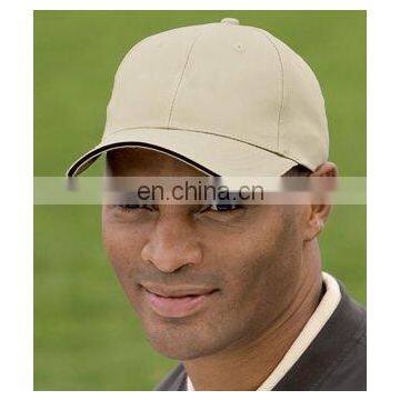 Beige 100% Twill Cotton Golf Leisure Cap