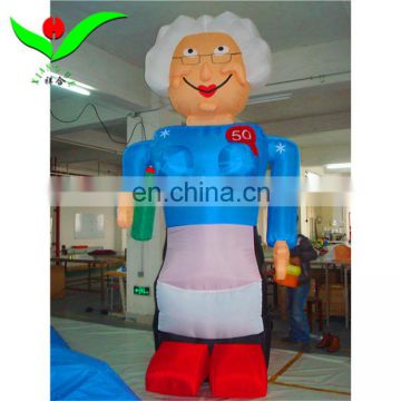 Inflatable grandma and grandpa 3.5mH