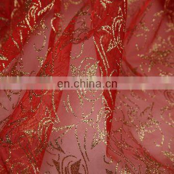 Starlight Shining Holiday Organza Fabric