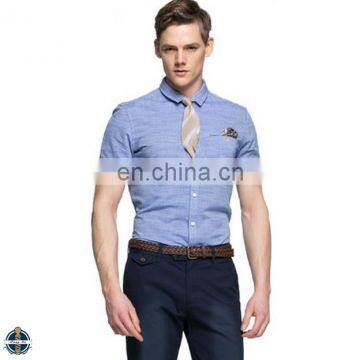 T-MSS504 China Apparel Button Up 100% Cotton Men's Dress Shirts