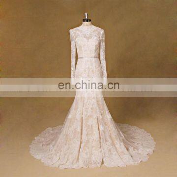 Luxury China Custom Made Mermaid Arabic Wedding Dress