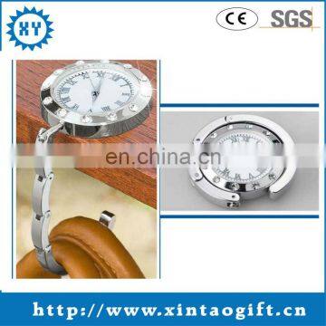 Silver Watch Hook Handbag Hook