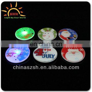 Hottest customized design scrolling LED name badge for Christmas