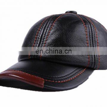 Man Cap Gorras Fishing Hat Outdoor Camping Hiking Baseball Genuine Leather Cap photo-4