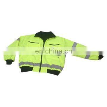 High Visibility Reflective Strip Warning Clothes Refelctive safety vest workwear coat