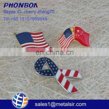 Manufactory Custom Metal Enamel Pin Badge Military Shield Pin Badge