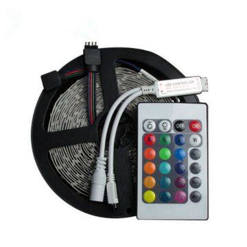 RGB LED Strip 3528 Set / RGB LED Strip 5050 Set DC12V 60LED/m 5M/Lot, LED Tape RGB,RGB Controller