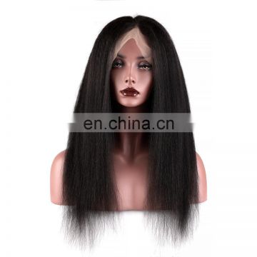 2017 hot sale brazilian hair natural hair wigs lace front wig