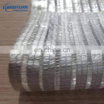 thermal energy aluminium shade net / greenhouse silver shade cloth for agriculture