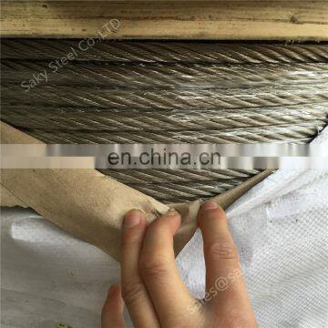 7x19 3 4 Stainless Steel Wire Rope 304