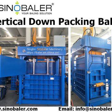 Vertical Down Packing Baler Machine