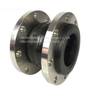 Forged dn32 plumbing material flexible rubber joint for pipe