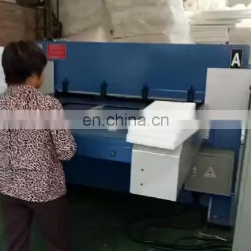 Hydraulic precision four column sponge Epe foam slitting machine