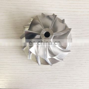 S300 62.98/87.38mm  7+7 blades  1387-123-2001 turbocharger billet/aluminum 2618/milling compressor wheel for 316524/316582/31663