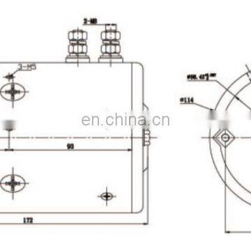 Chinese Factory 12v 1.6kw Electric dc Motor for Lifting photo-5