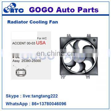 Radiator A/C Cooling Fan for ACCENT 00-03 OEM 25380-25000