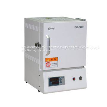 CHY-M1210 Labooratory 1200c Muffle Furnace With 1L Capacity( 100*100*100mm) Desktop Muffle Furnace Manufacturer