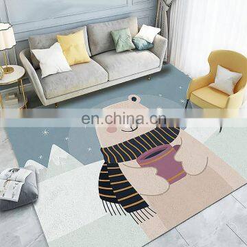 Chinese custom 3D printed carpets bedroom carpet for living room