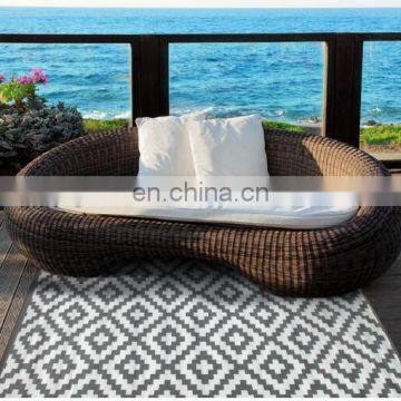 Eco-friendly Reversible Patio Rug Mat photo-2