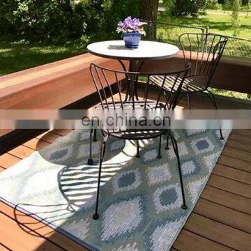 100% PP Carpet Rug,black Modern Outdoor Rug photo-3