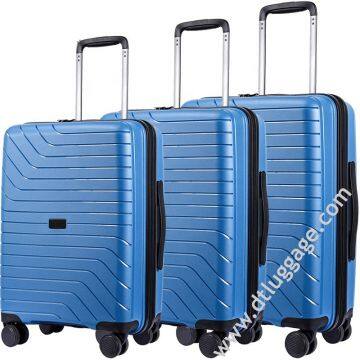 Hot Sell Good Quality Full Set ABS Luggage Suitcase With Lock for Your Holiday photo-3