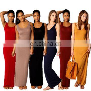 Customized Multi Color Multi Size 2020 Women Sexy Long Dresses Ladies Fashion Casual Dresses Women Summer Dresses photo-2