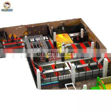 Top Commercial Design Theme Indoor Playground Trampoline Park