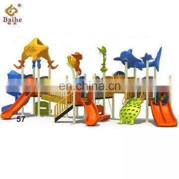 Baihe Kids Garden Playground Slide Backyard Play Equipment BHL121004-1